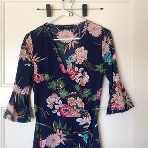 Parisian Maxi Wrap Dress